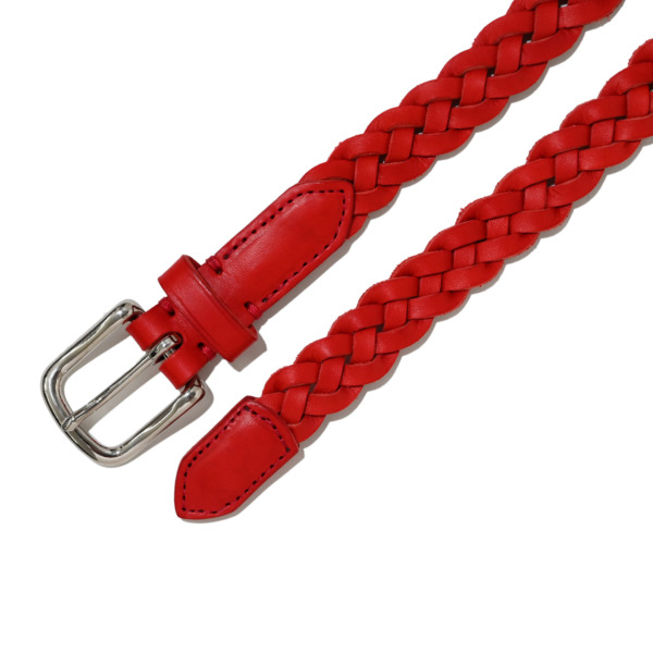 APOLLON LEATHER × SUPPLY /// BRAIDED LEATHER BELT 03