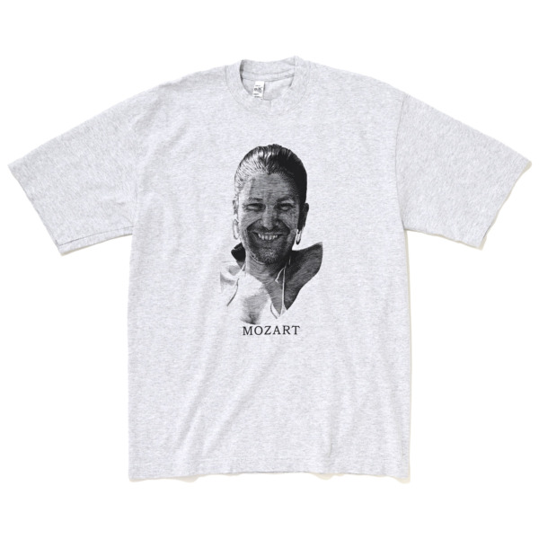 DELICATE UNIT /// TECHNO MOZART Tee #1 Gray 01