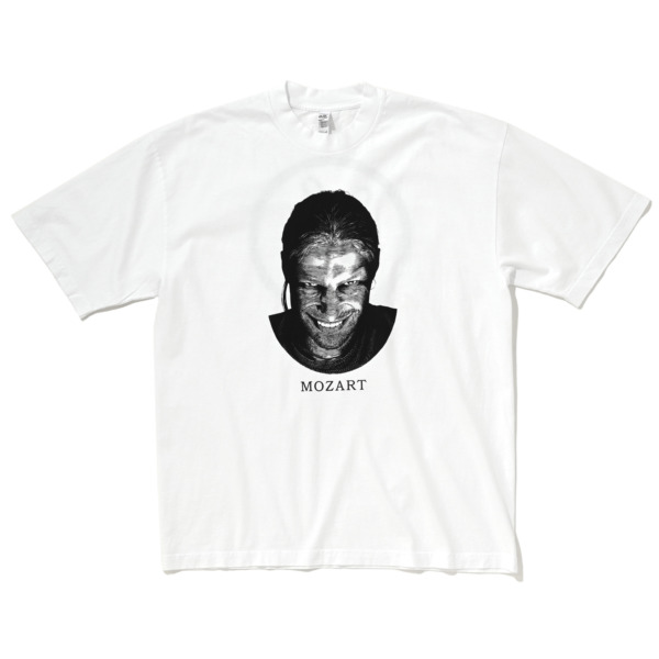 DELICATE UNIT /// TECHNO MOZART Tee #2 White 01