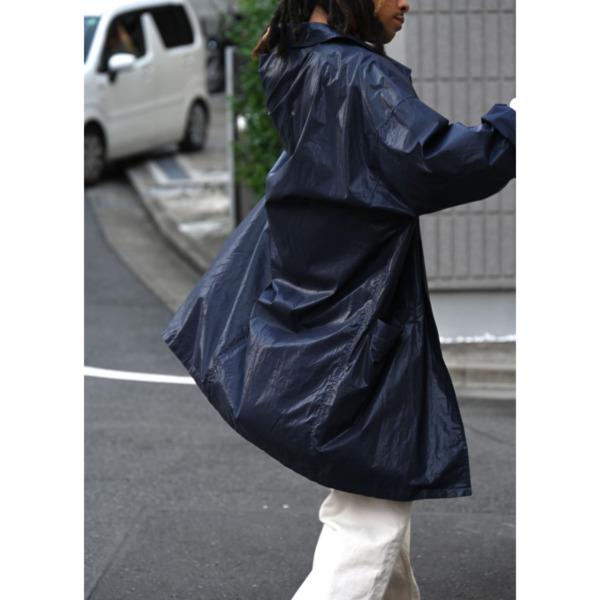 Marvine Pontiak Shirt Makers /// Shiny Coat D.Navy 08