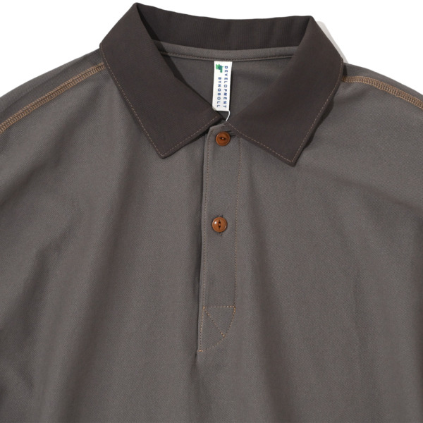 NOROLL /// DRY WASHI L/S POLO 02