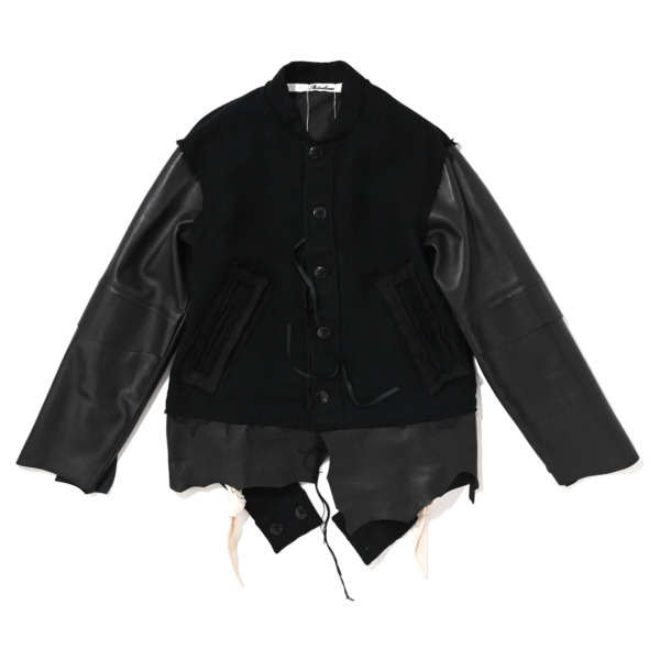Midorikawa /// VARSITY JACKET Black 01