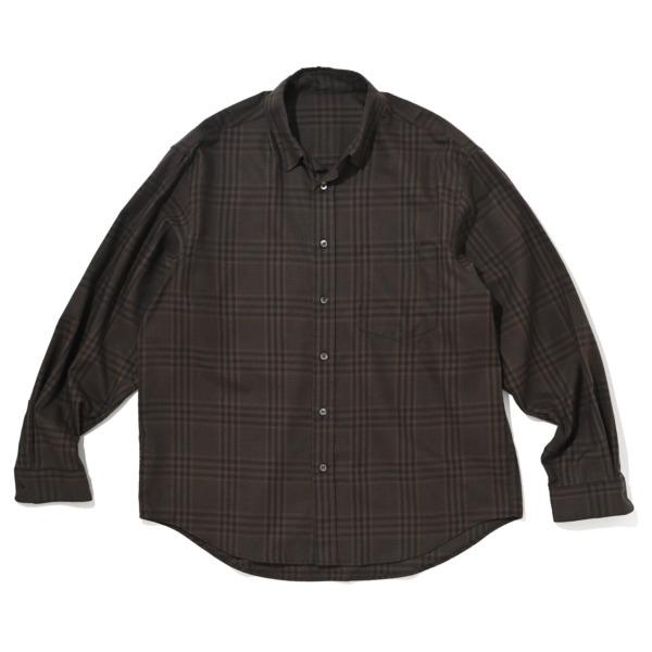 SUPPLY /// Daily Shirts Brown Glen Check 01