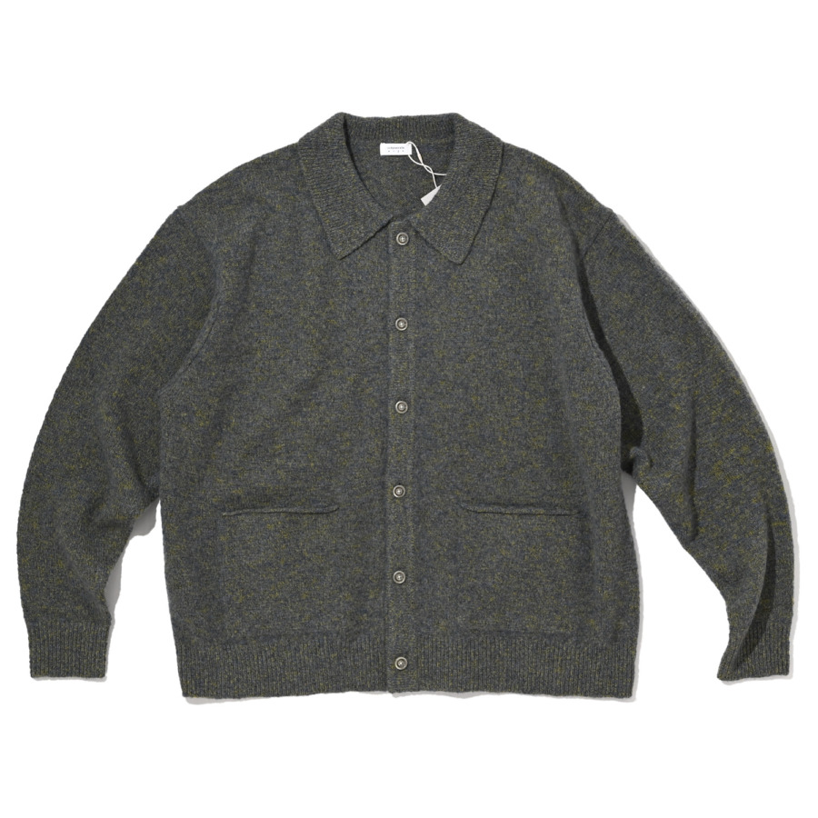 crepuscule (M-G Polo Cardigan Gray/Green) 通販 | SUPPLY TOKYO online store