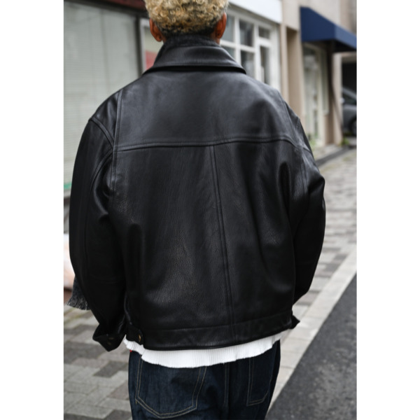SUPPLY × CCU /// WORK JACKET Black 011