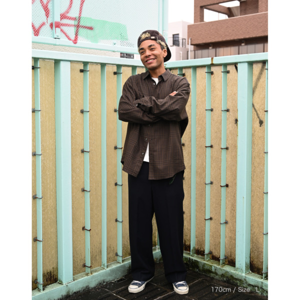 SUPPLY /// Daily Shirts Brown Glen Check 012