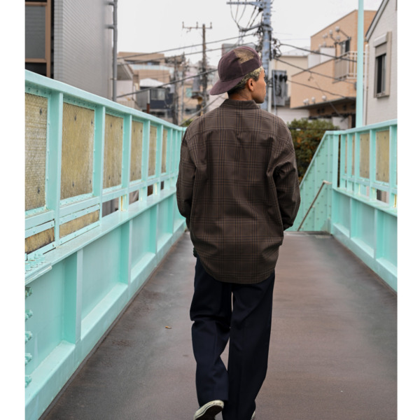 SUPPLY /// Daily Shirts Brown Glen Check 014
