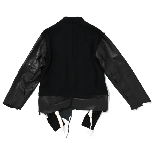 Midorikawa /// VARSITY JACKET Black 02