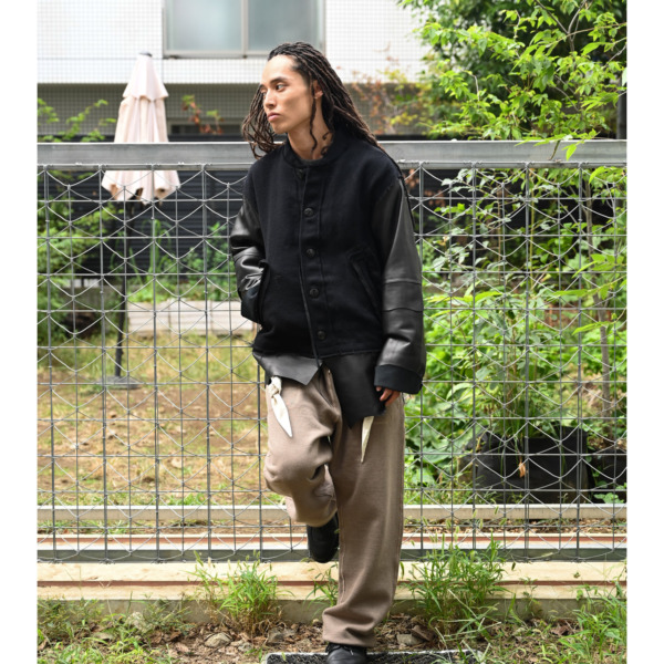 Midorikawa /// VARSITY JACKET Black 07