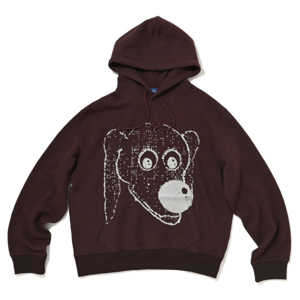 FUNGIBLES /// POOCH WAFFLE HOODIE 01