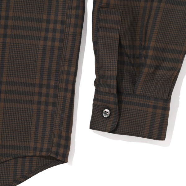 SUPPLY /// Daily Shirts Brown Glen Check 05