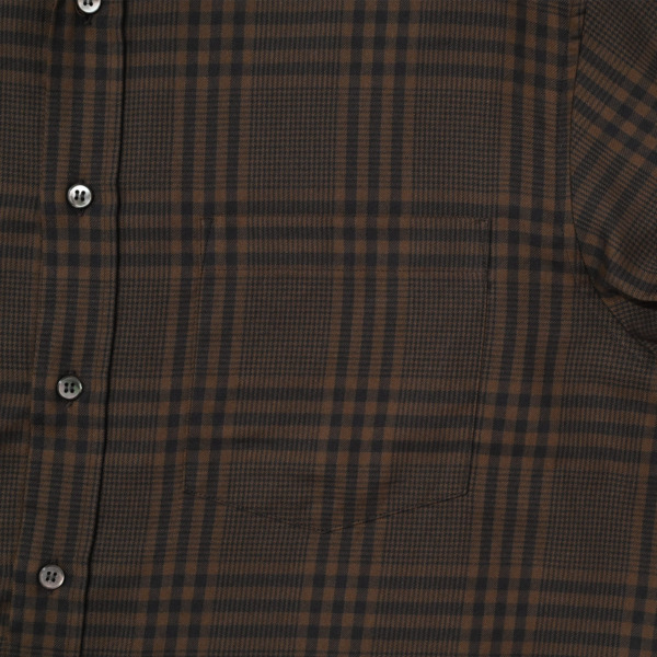SUPPLY /// Daily Shirts Brown Glen Check 04