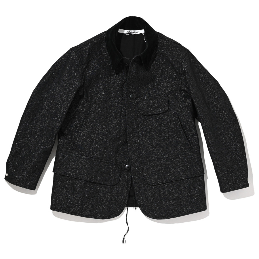 Midorikawa (GLITTER CANVAS HUNTING JACKET Black) 通販 | SUPPLY TOKYO online store