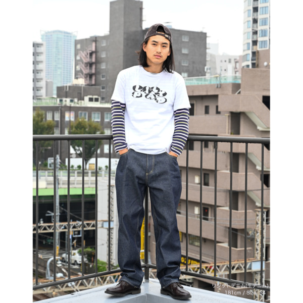 gourmet jeans for SUPPLY /// LOOSE Rigid Denim 07