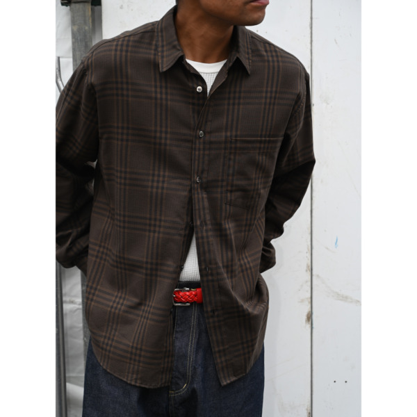 SUPPLY /// Daily Shirts Brown Glen Check 09