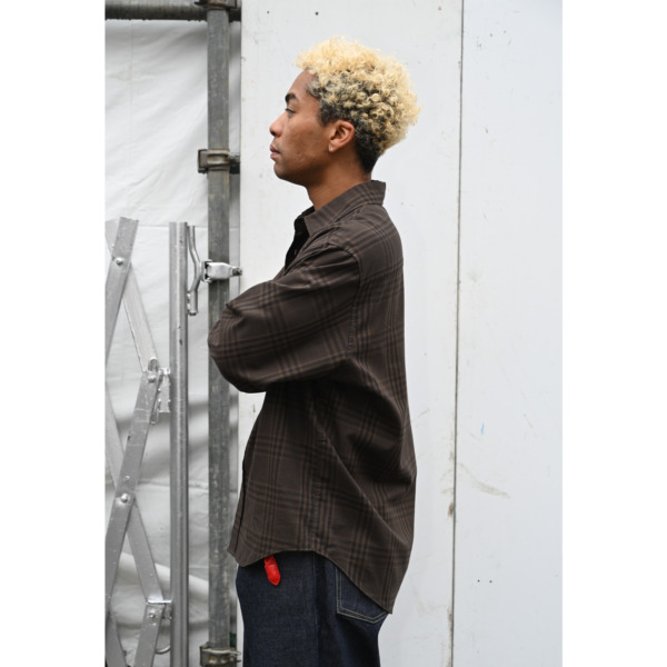 SUPPLY /// Daily Shirts Brown Glen Check 08