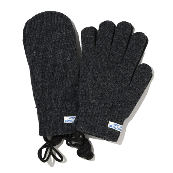 NOROLL /// USUALLY MITTEN / GLOVE Asphalt (NOROLL) ｜ SUPPLY TOKYO online store